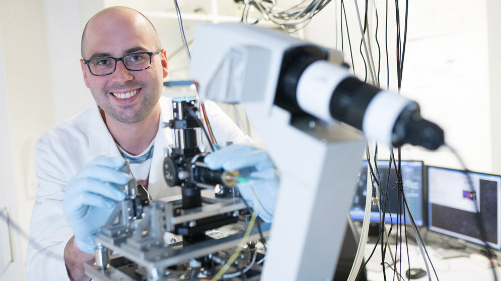 Doktorand Matthias Reisser 