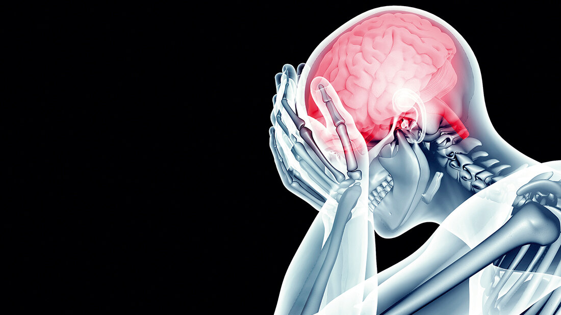 Titelbild zum Fachbeitrag über das Schädel-Hirn-Trauma