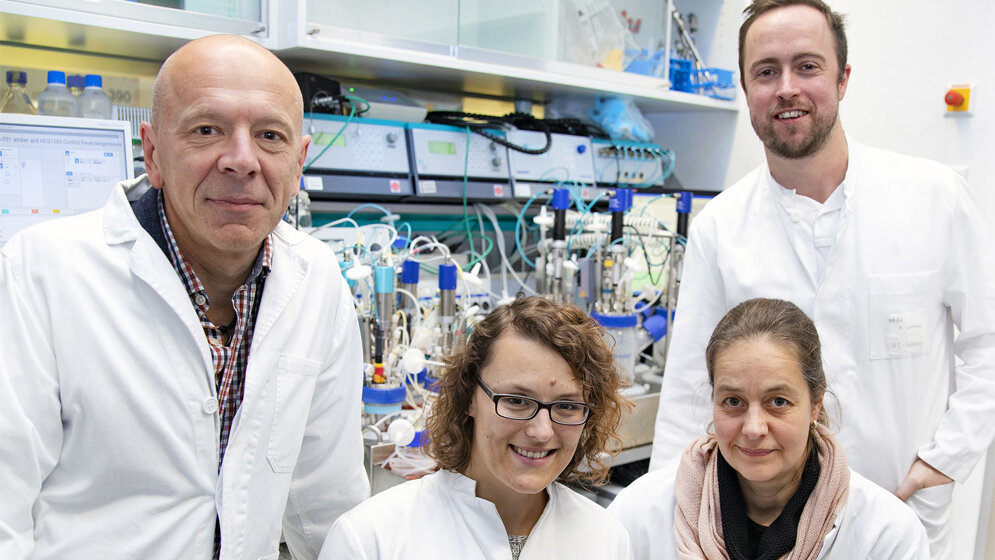 Dr. Robert Zweigerdt, Dr. Mania Ackermann, Dr. Antje Munder und PD Dr. Nico Lachmann