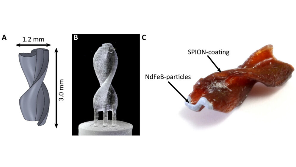 Der magnetische Mikroroboter