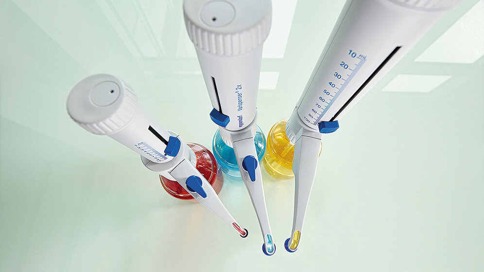 Aus der Industrie Varispenser 2 und Varispenser 2x von Eppendorf