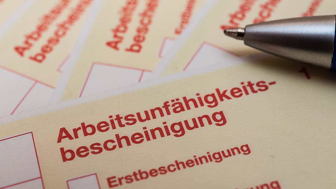 Corona-bedingte Krankschreibungen