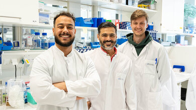 Ibrahim Hawwari, Bernardo Franklin, Lukas Roßnagel