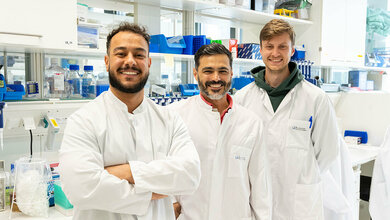 Hawwari_Franklin_Rossnagel.jpg Ibrahim Hawwari, Bernardo Franklin, Lukas Roßnagel