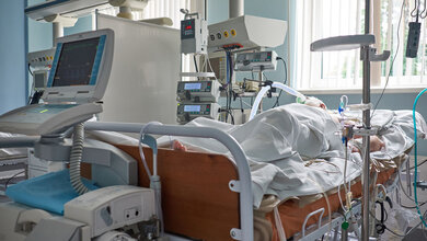 Patient auf Intensivstation