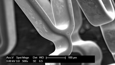 Mit Titanoxinitrid beschichteter Stent