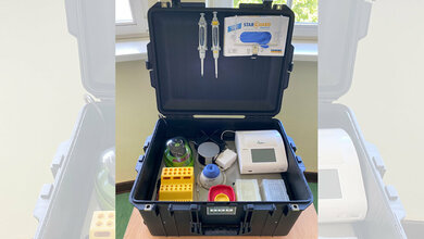 mobiles Labor zur Schnellerkennung von SARS-CoV-2 