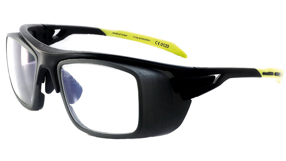 Sehr leichte, bleifreie Brille