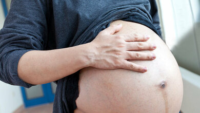 Schwanger mit Vorstufe Gebärmutterhalskrebs