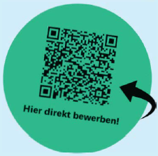 QR Code zur Stellenausschreibung