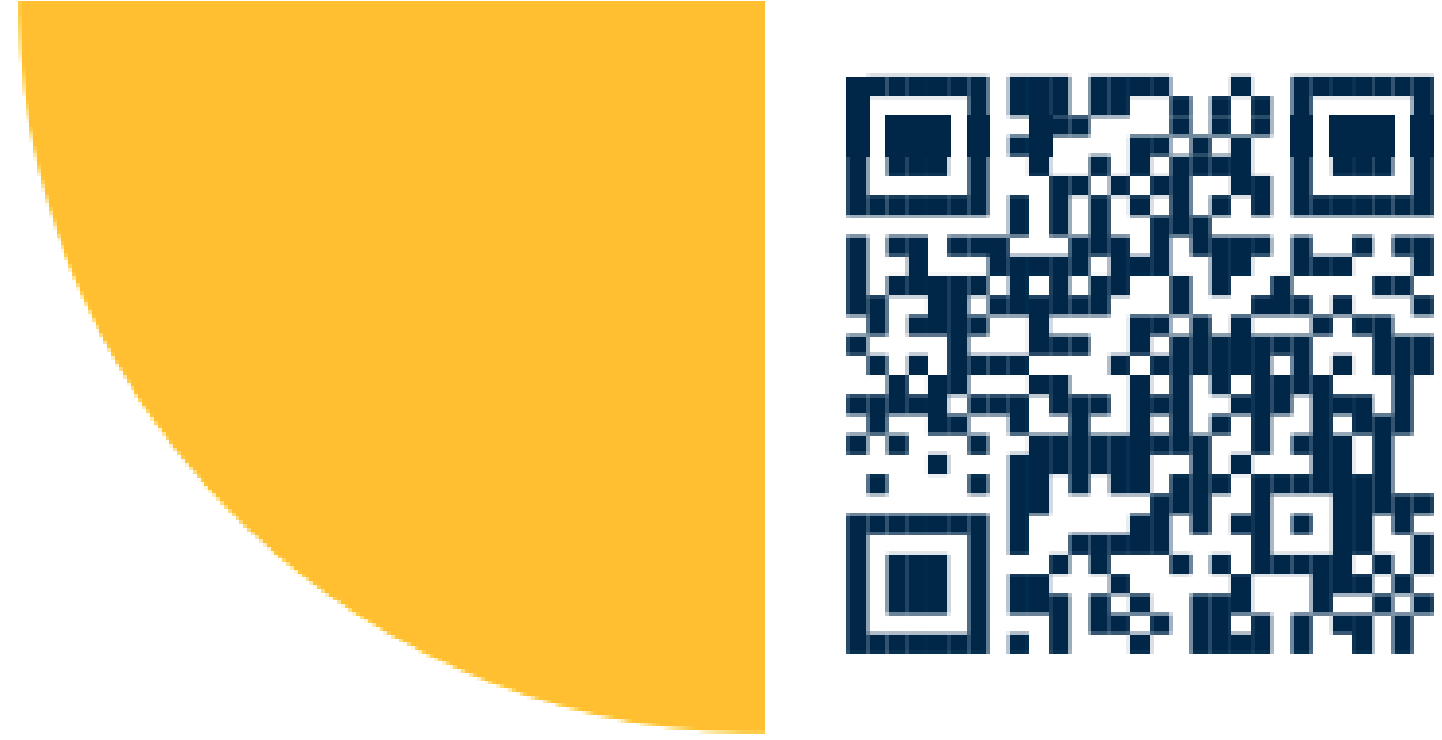 QR-Code und gelbe Form