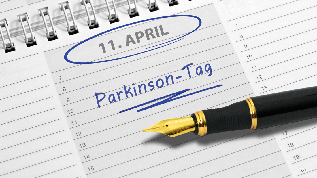 AdobeStock_369777206.gif Dieses Bild zeigt einen Kalender, in dem der 11. April als „Parkinson-Tag“ markiert ist.