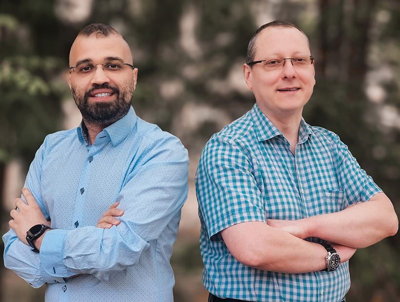 Ali_Shaib_Silvio_Rizzoli.jpg Dr. Ali H. Shaib (links) und Prof. Dr. Silvio O. Rizzoli