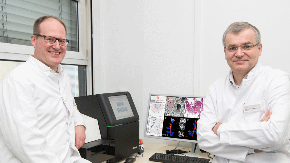 Morphomolekularer Mechanismus bei COVID-19 