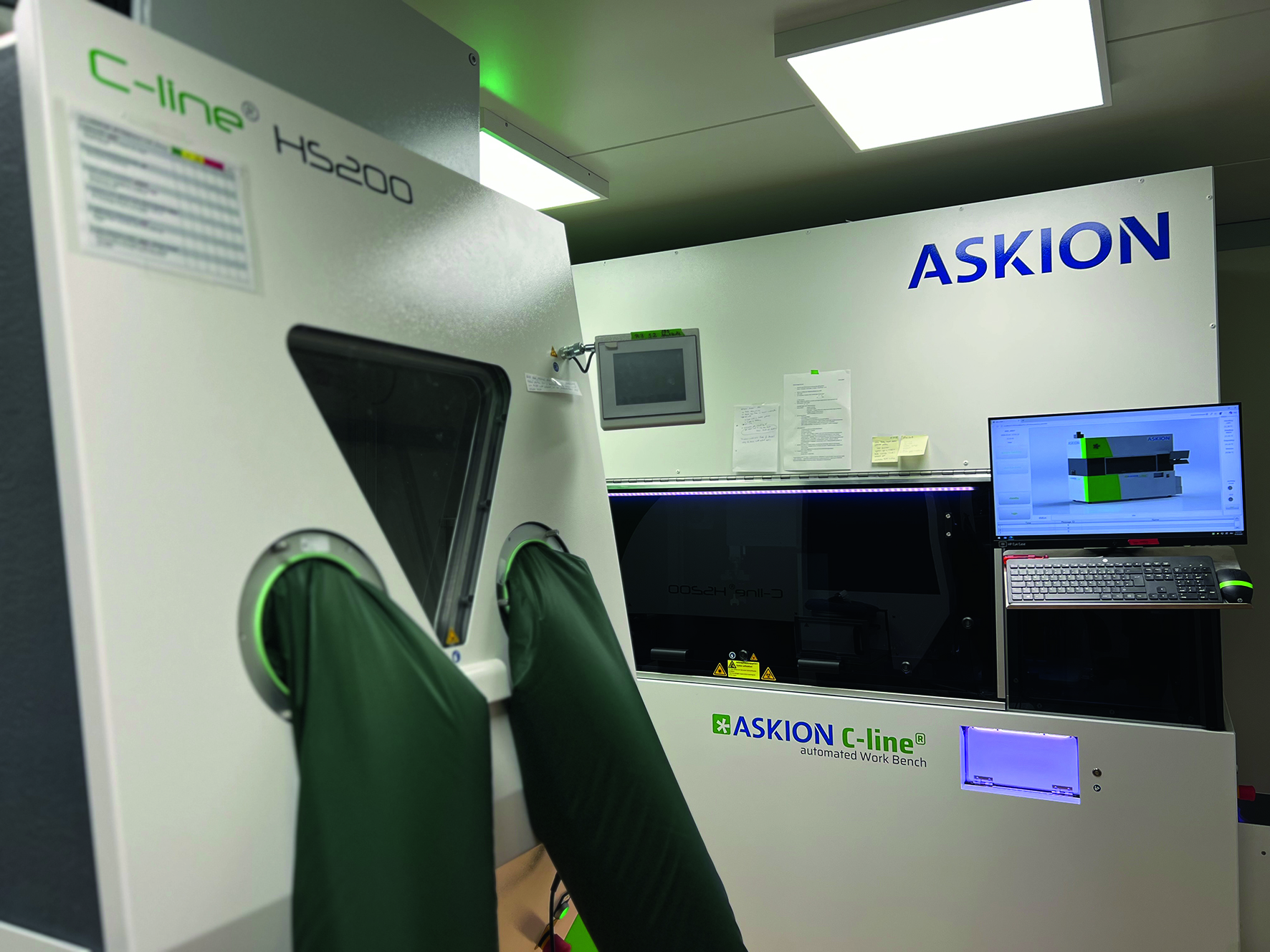 Tiefe Integration des Biobankings
in die Laborprozesse Workbench von Askion